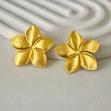 Golden Bloom Studs