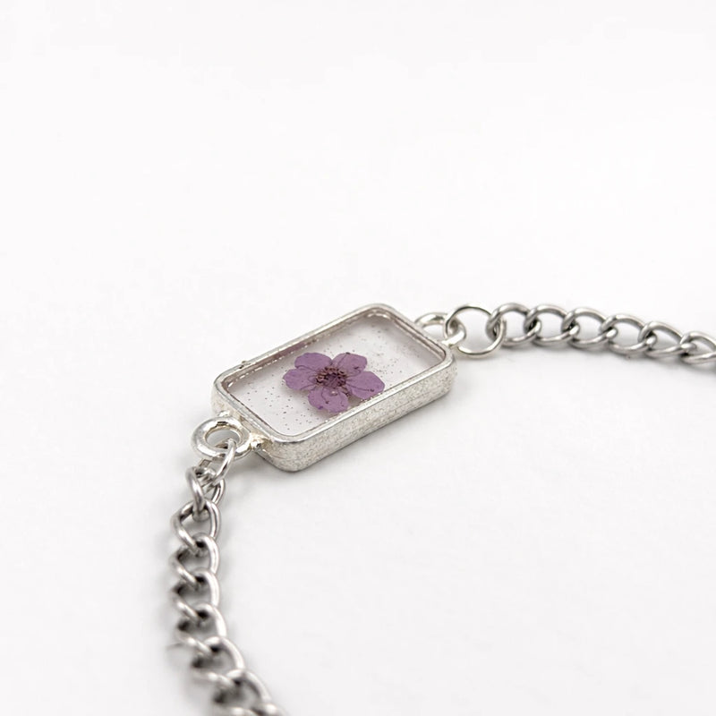Blossom Frame Resin Bracelet for women | Kishori anti-tarnish bracelet