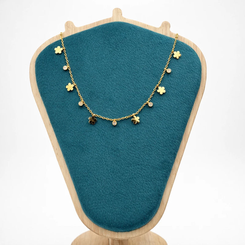 Sweet Meadow Chain for women | Kishori anti-tarnish pendant/necklace