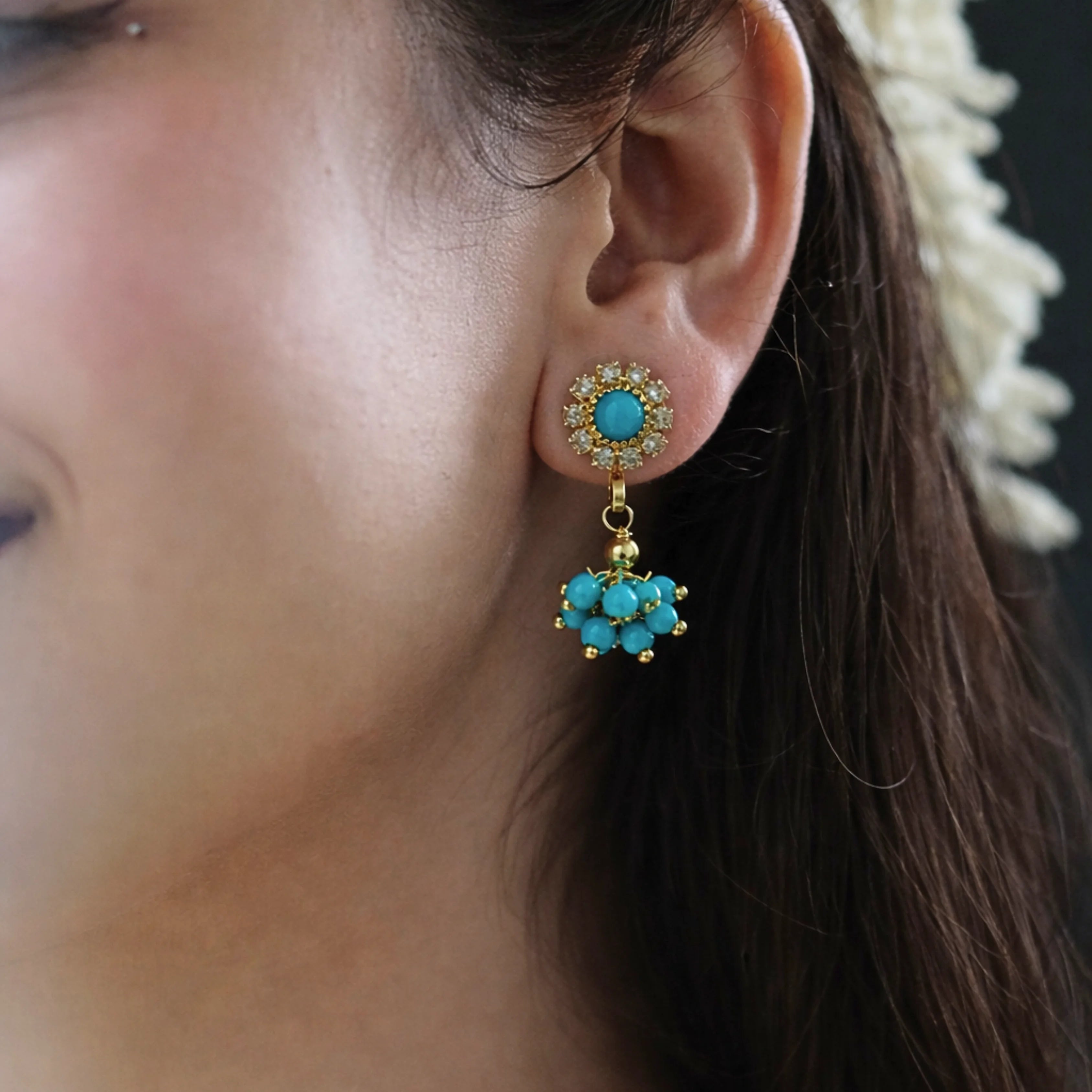 cluster drop earwear trio