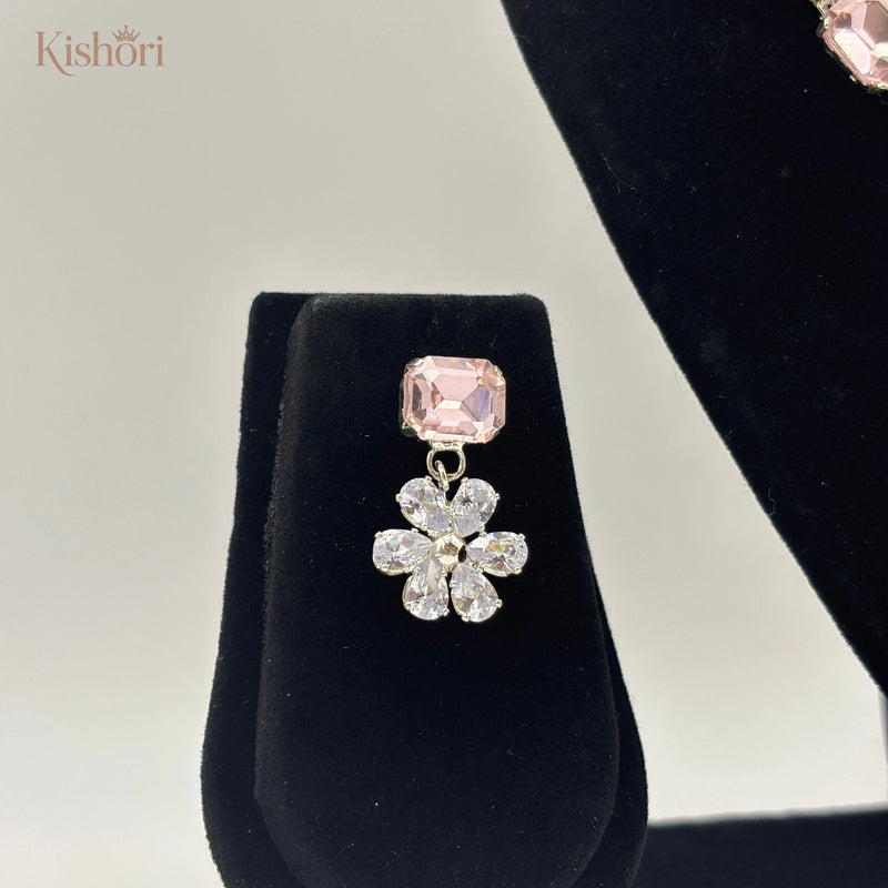Diore Barbie Gem Necklace Set for women | Kishori anti-tarnish pendant/necklace