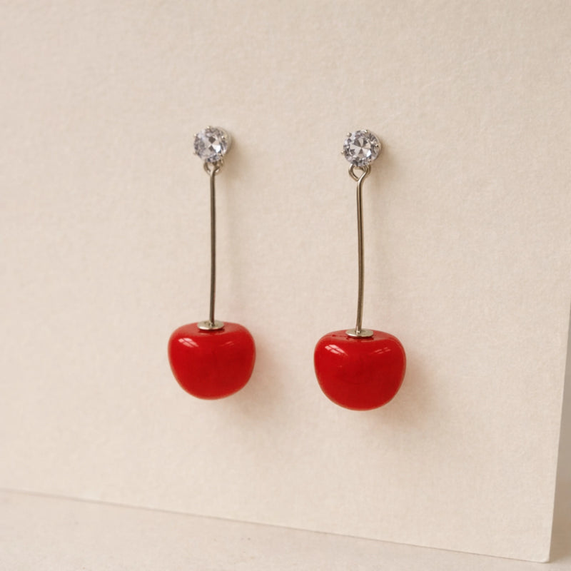 Cherry Earrings for women | Kishori anti-tarnish ring