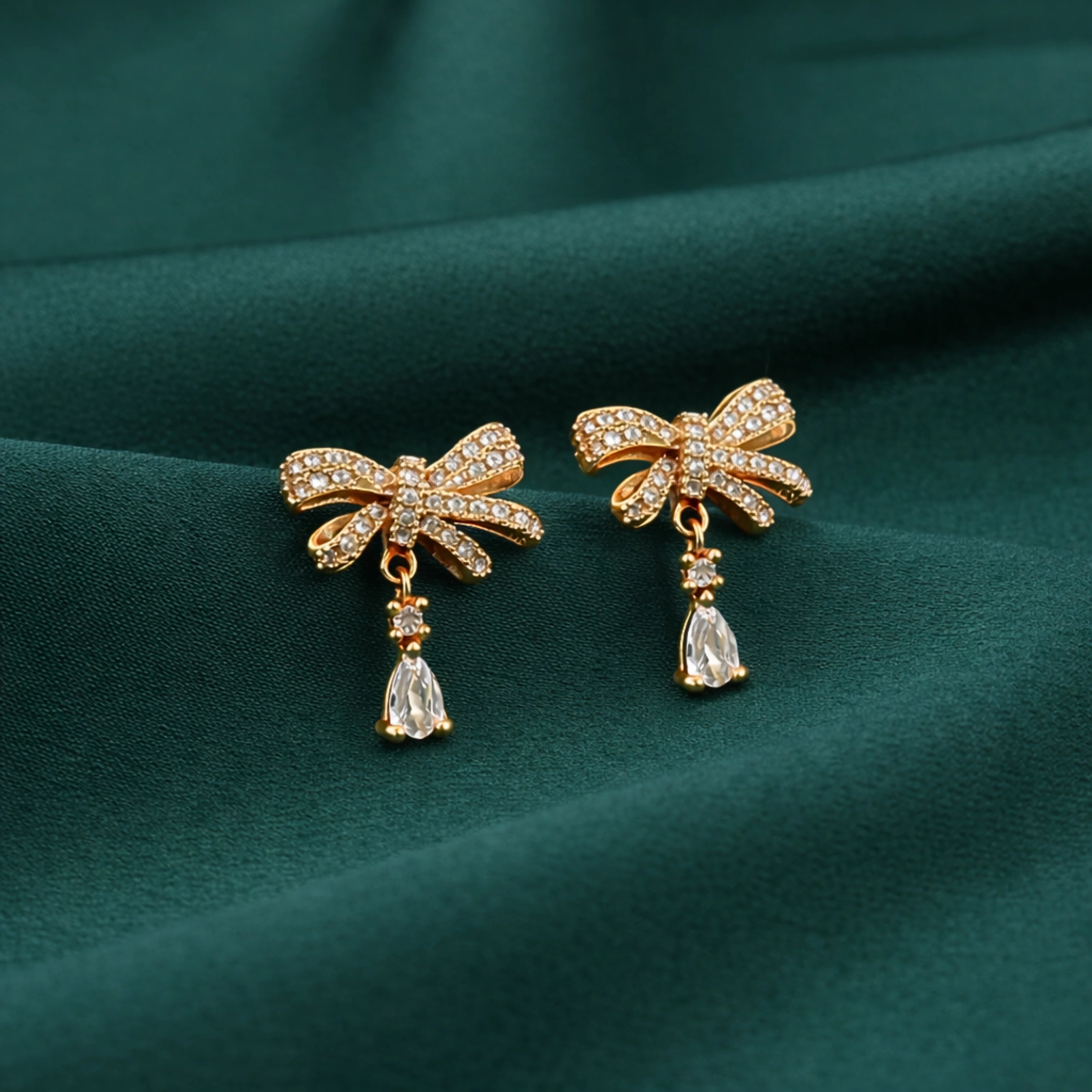 The Lumina Bow Earrings