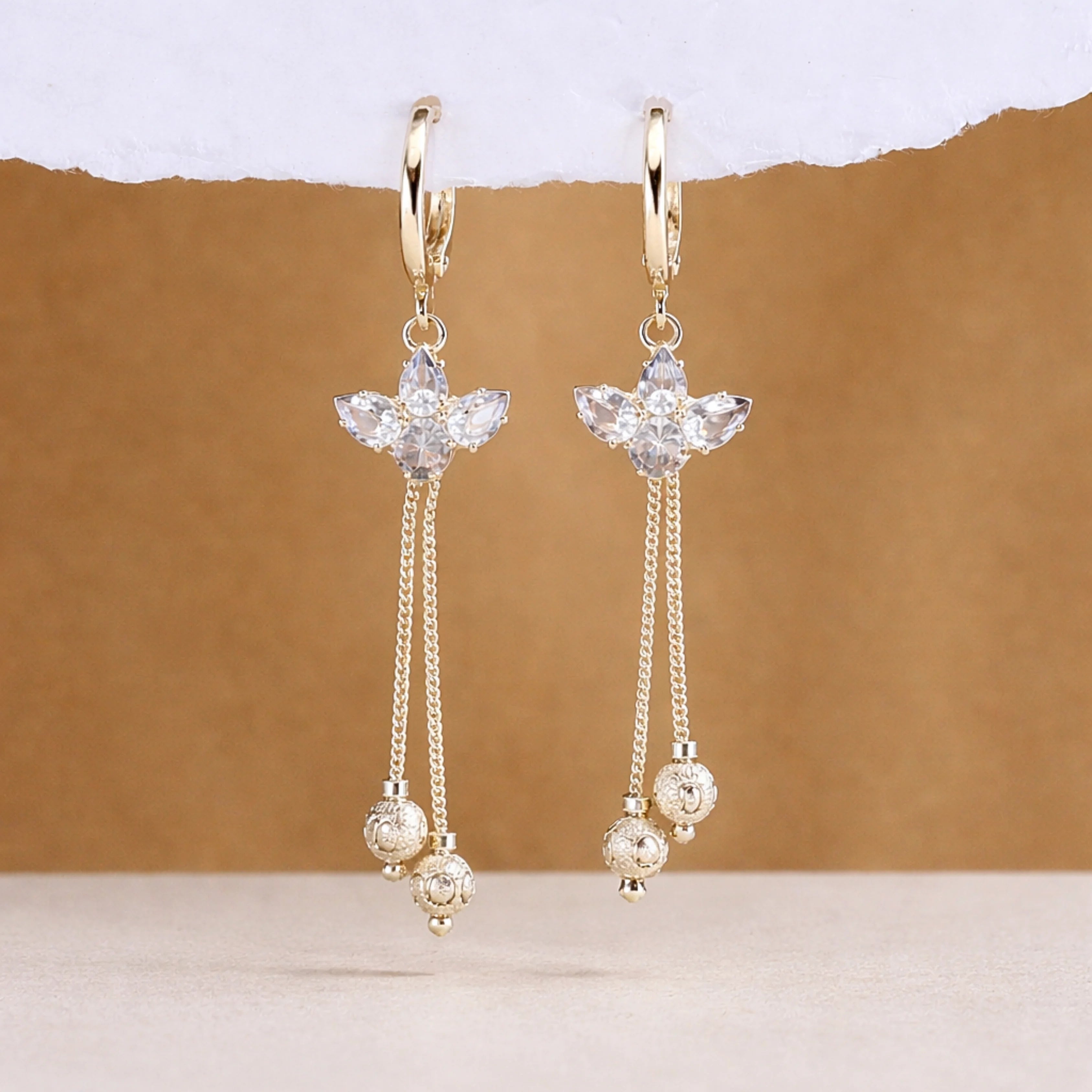 Angel Wing Dangle Earrings