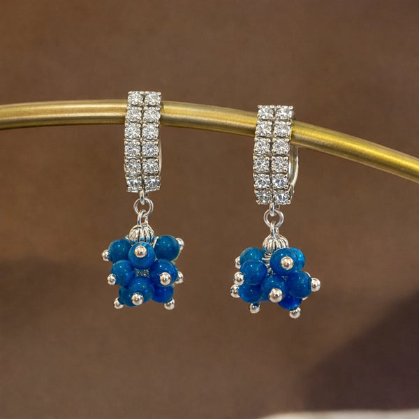 Sterling Silver Orbit Earrings