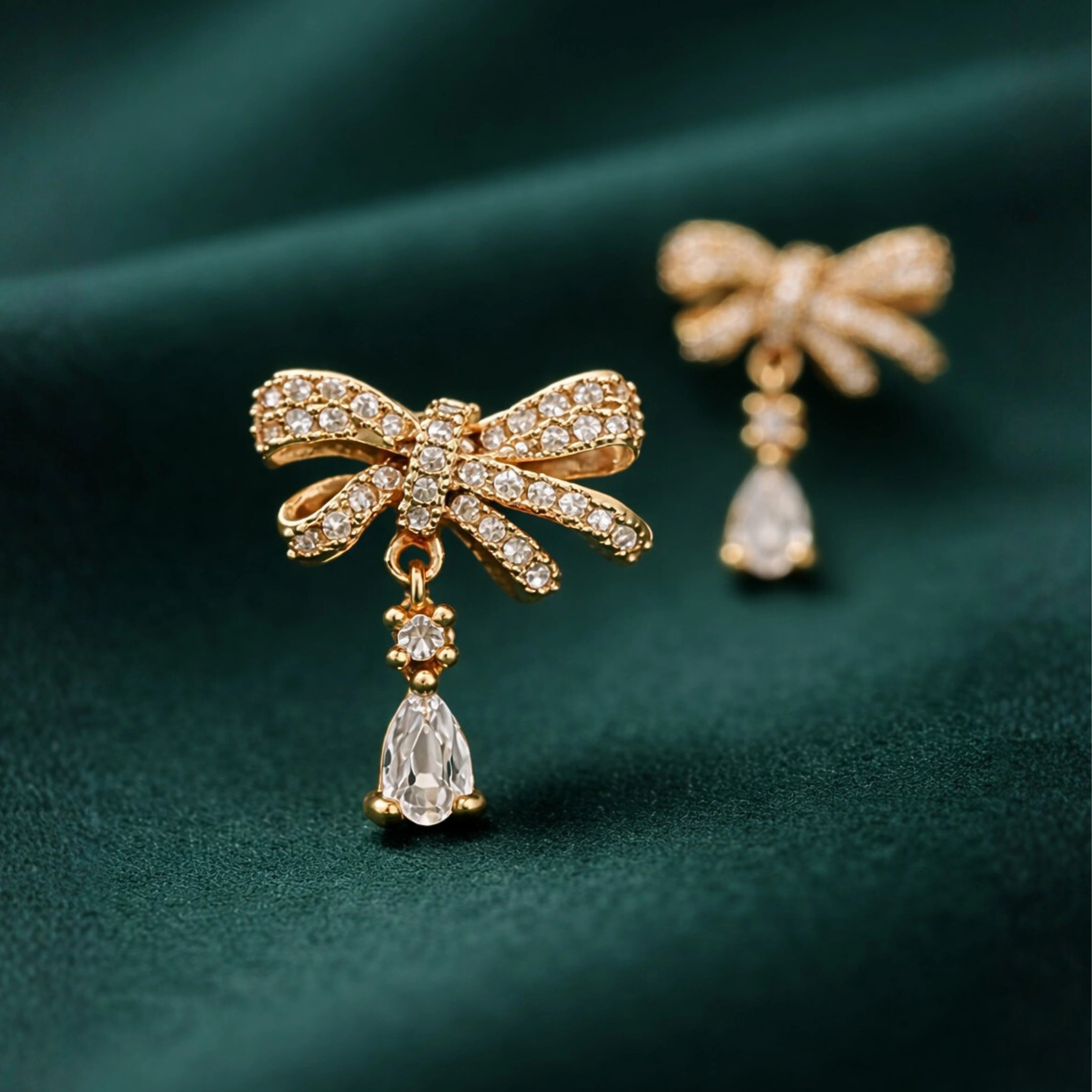 The Lumina Bow Earrings