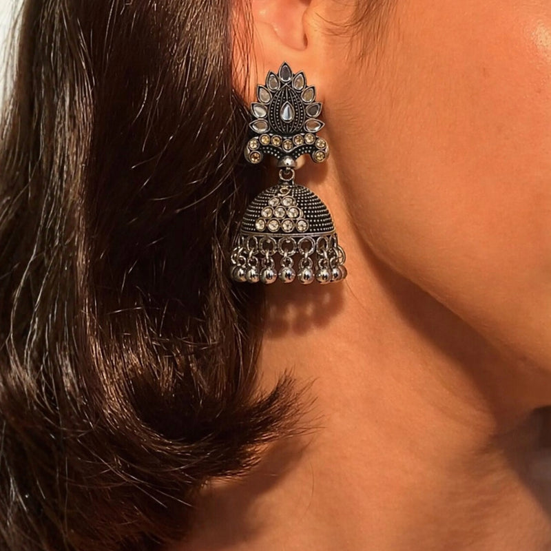 Lotus Bells for women | Kishori anti-tarnish earrings