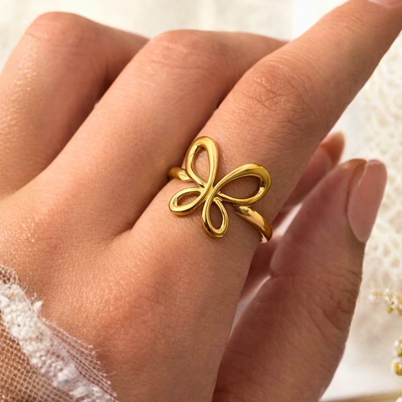 ButterGlow Ring for women | Kishori anti-tarnish ring