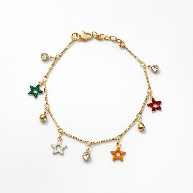 Golden Stardust Bracelet for women | Kishori anti-tarnish bracelet