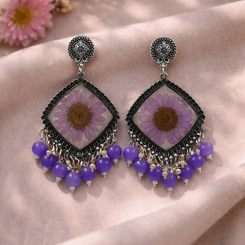 Lavelle Bloom Jhumkas for women | Kishori anti-tarnish jhumka earrings