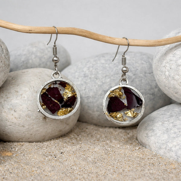Rose Petal Luxe earrings