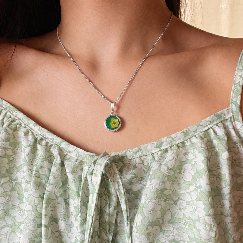 Meadow Bloom Pendant for women | Kishori anti-tarnish pendant/necklace