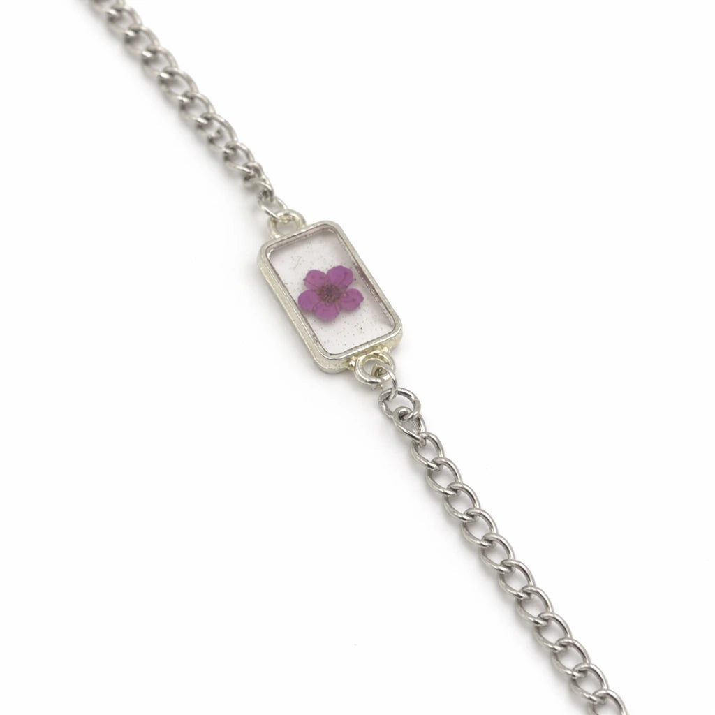 Blossom Frame Resin Bracelet