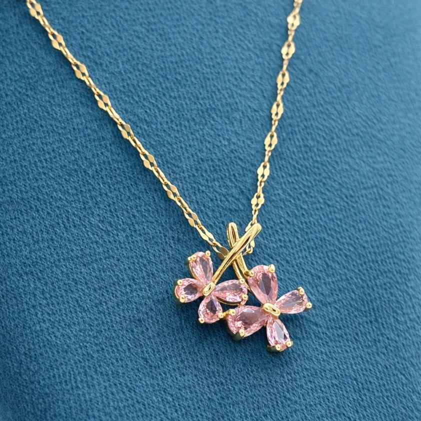 Blush Blossom Pendant