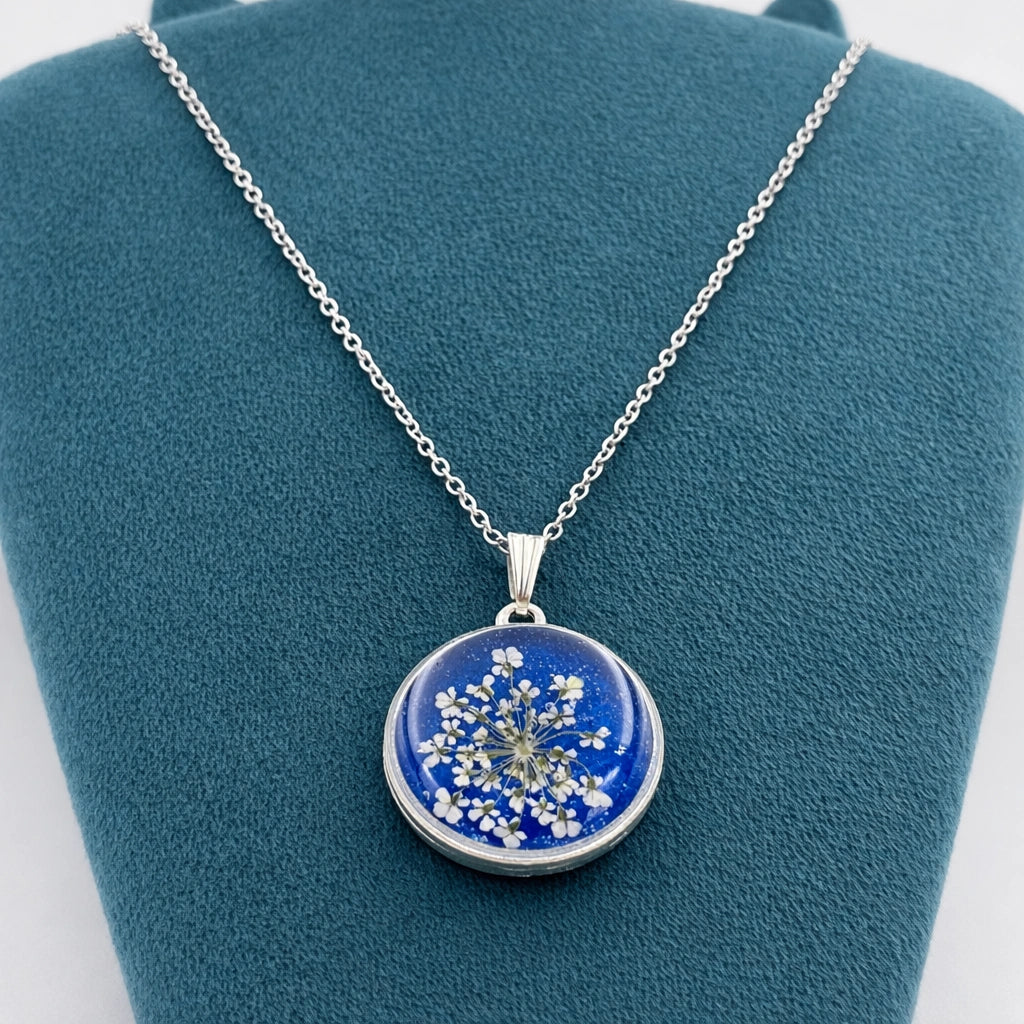 Azure Bloom Pendant 💙