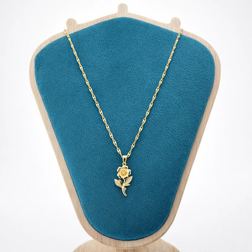 Bloom Belle Pendant for women | Kishori anti-tarnish pendant/necklace