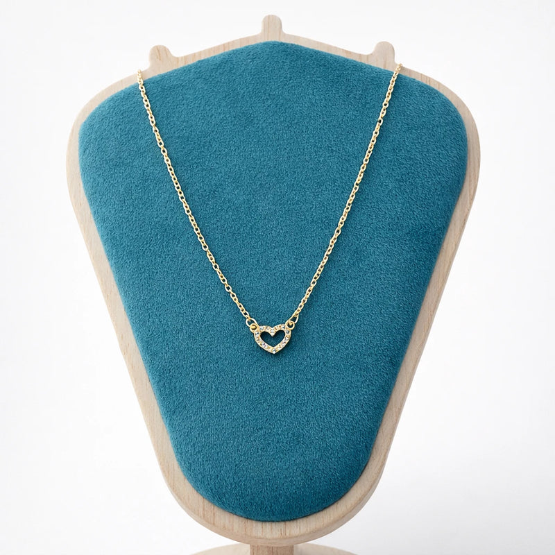 Heart Pendant for women | Kishori anti-tarnish pendant/necklace