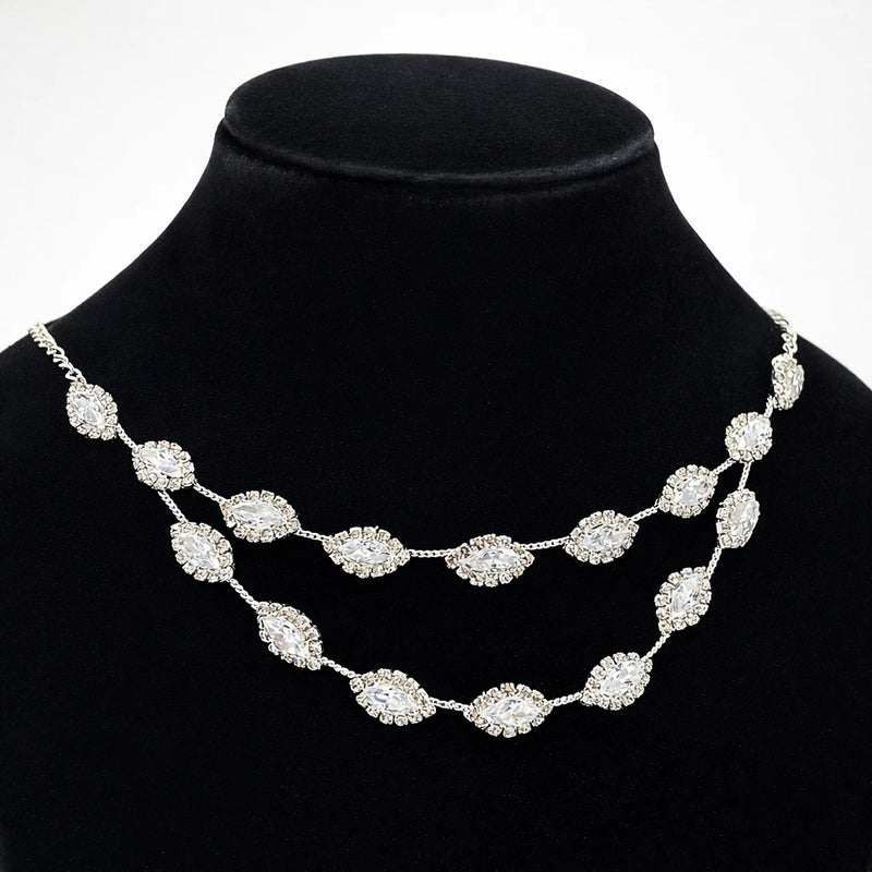 The Marquise Elegance Set for women | Kishori anti-tarnish jewellery set