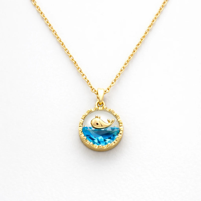 Sea Bliss Necklace for women | Kishori anti-tarnish pendant/necklace