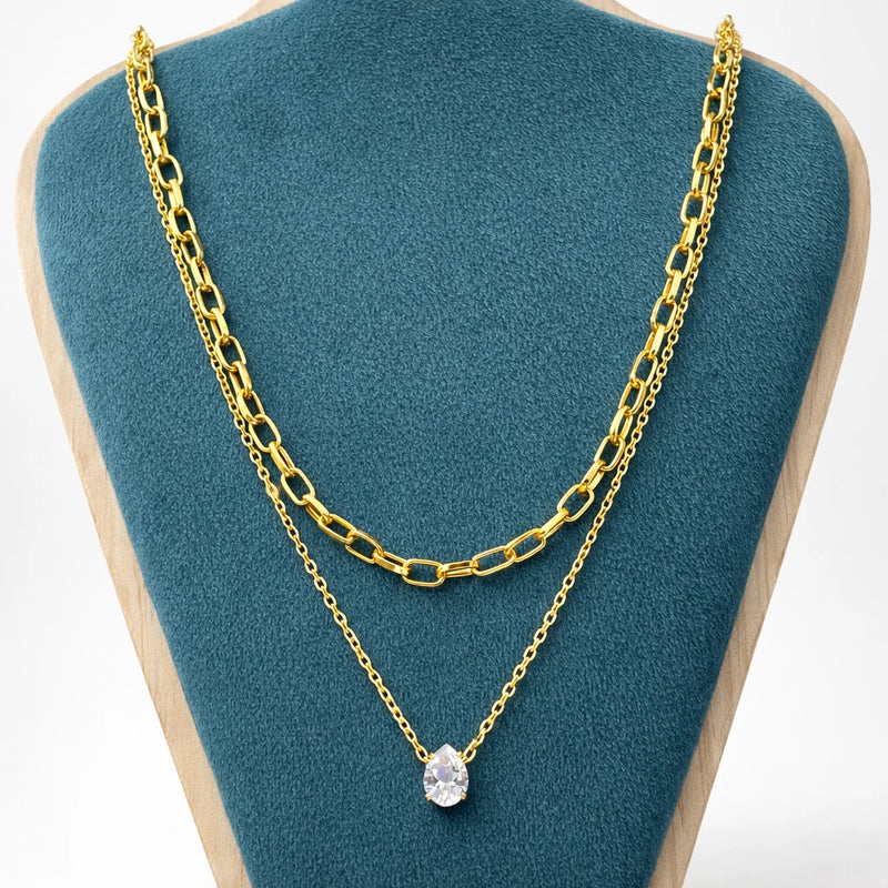 Moon Dew Chain for women | Kishori anti-tarnish pendant/necklace
